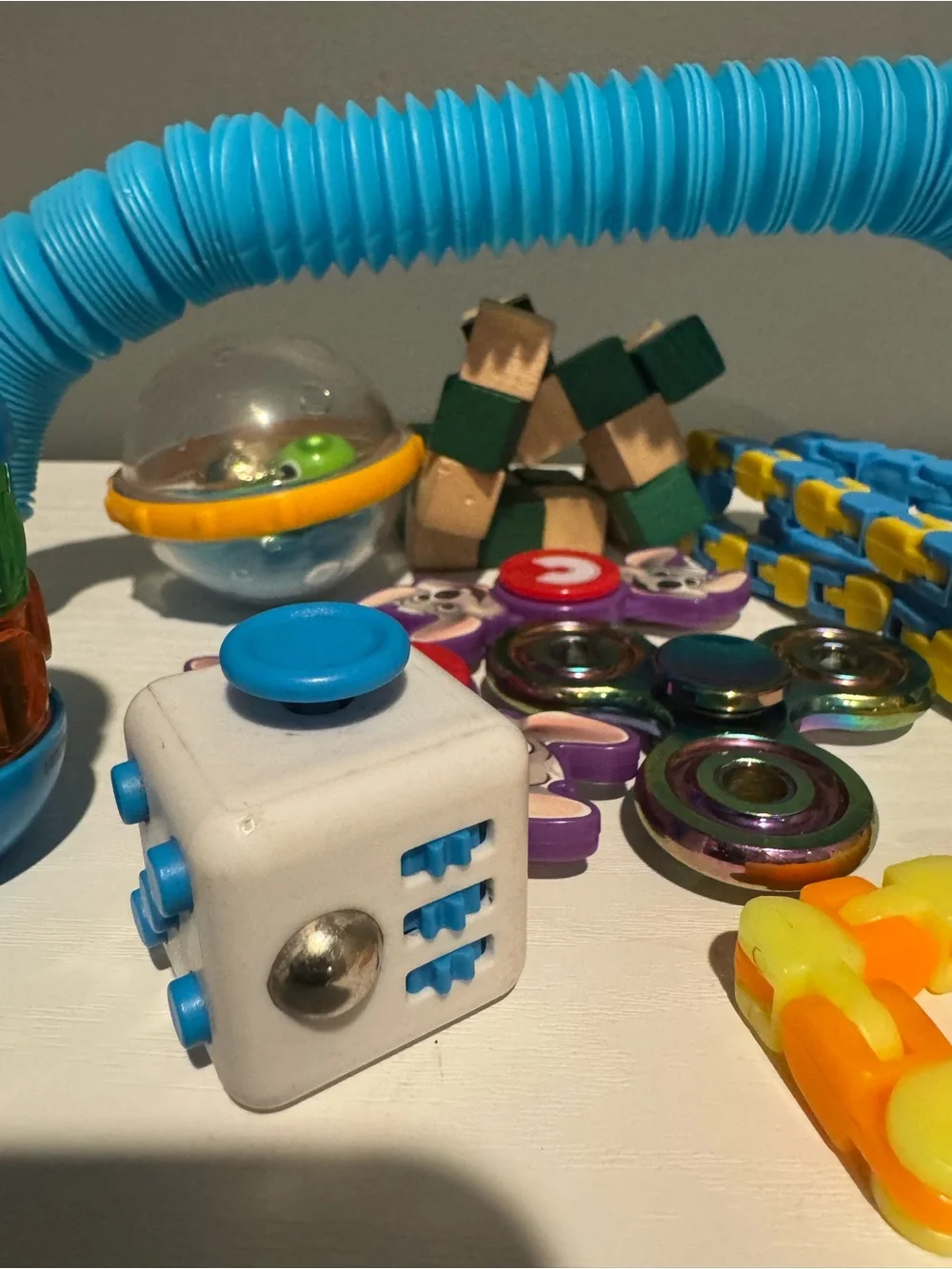 Blue Sensory Fidget Toy Bundle for Kids